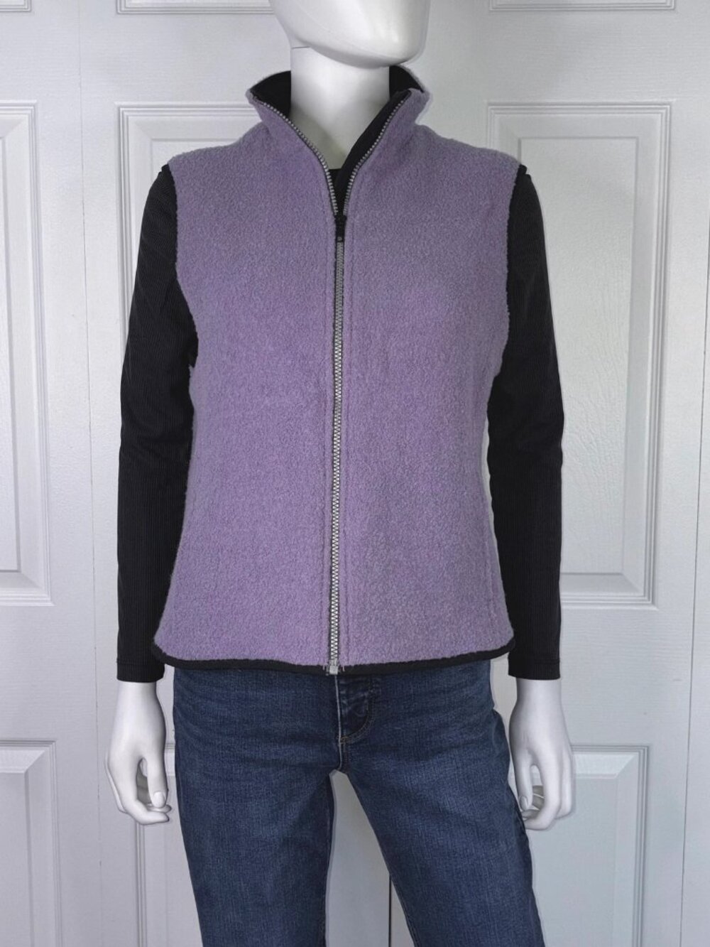 WOOLRICH women's sleeveless wool vest medium